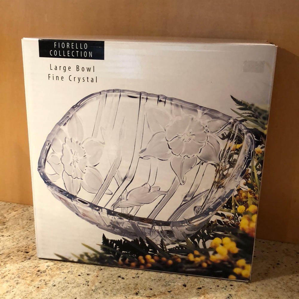 Large Crystal Bowl